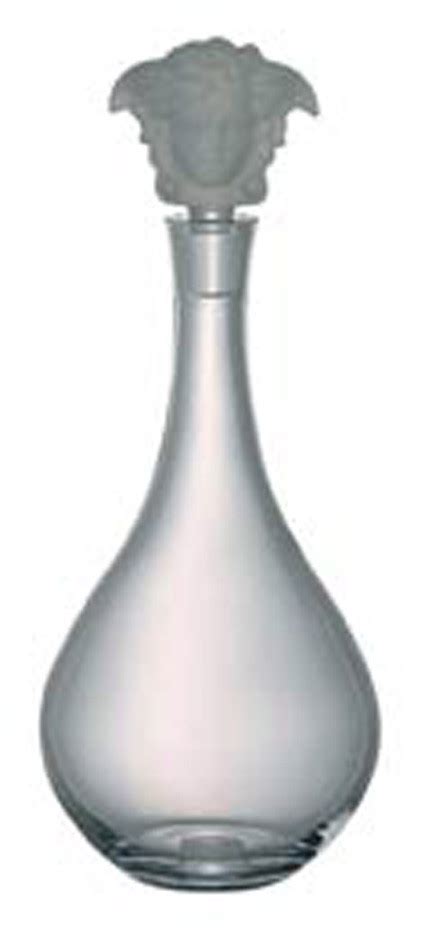 Versace by Rosenthal Medusa Lumiere Clear Decanter